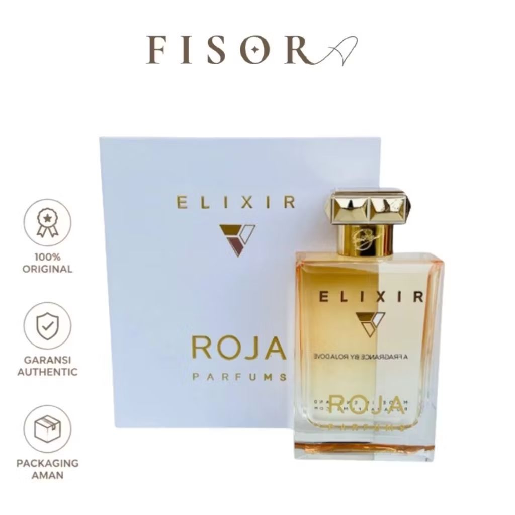 FISORA - Parfum Roja Dove Elixir Woman (Produk) 100ml Edp Eau De parfum amber floral