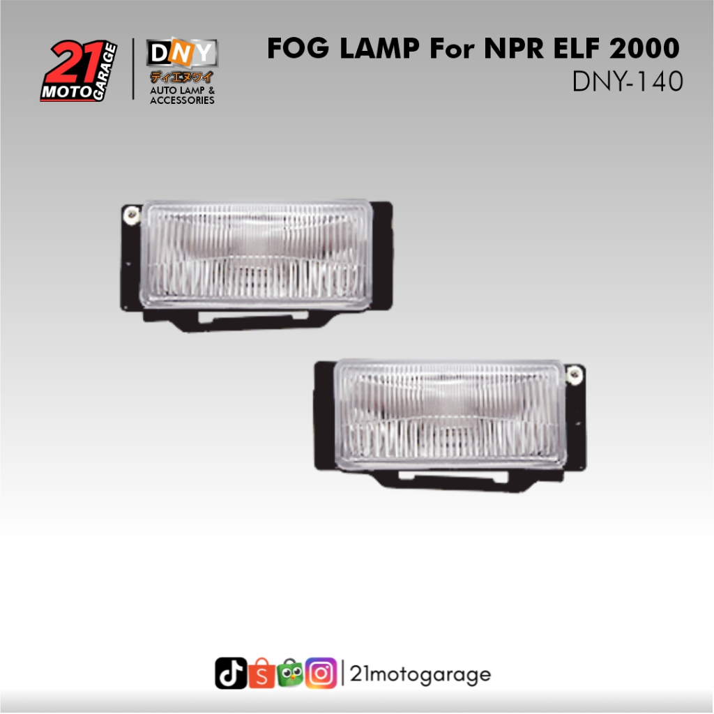 DNY FOG LAMP LAMPU KABUT NPR ELF 2000
