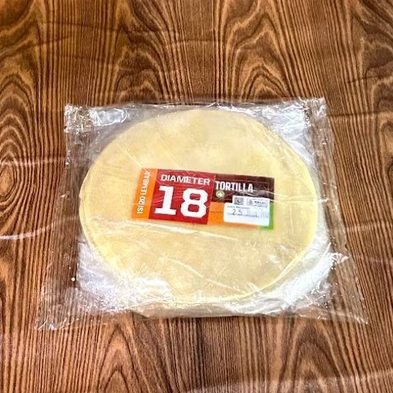 Tortila Kulit Kebab 18cm Isi 20