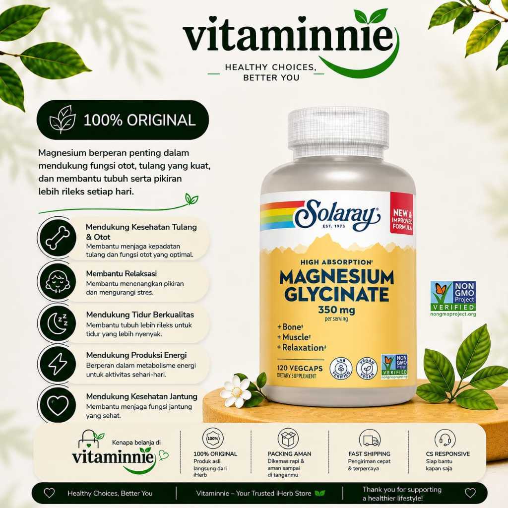 Solaray Magnesium Glycinate