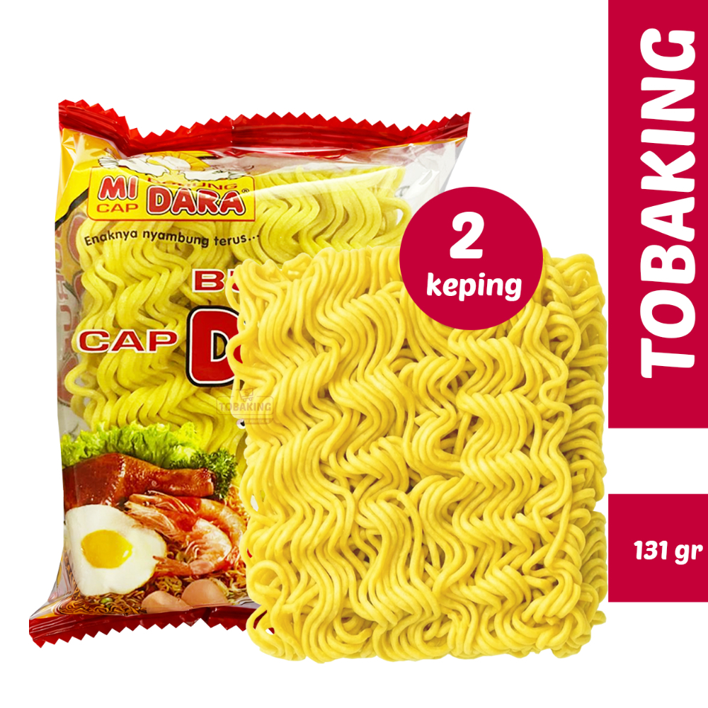 Mie Burung Dara 131 gr Mie Kering Bulat Merah