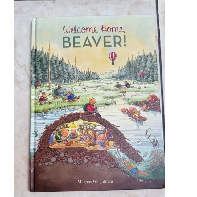 PRELOVED CLAVIS BOOK WELCOME HOME BEAVER ORIGINAL ENGLISH