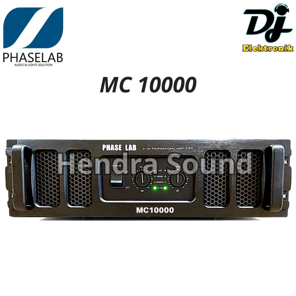 Power Amplifier Phaselab / Phase Lab MC10000 / MC 10000 - 2 channel