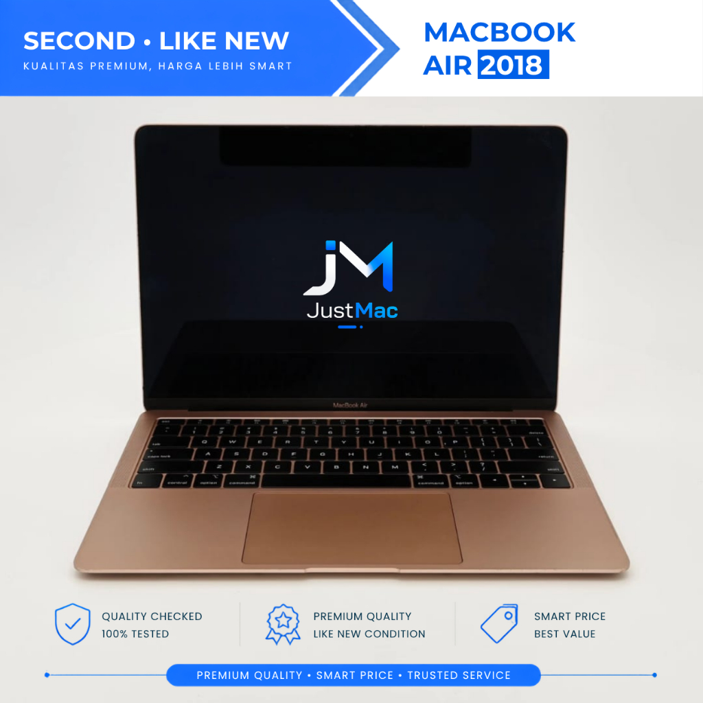 Apple MacBook Air 2018 13 Inch Laptop MacBook Second Like New