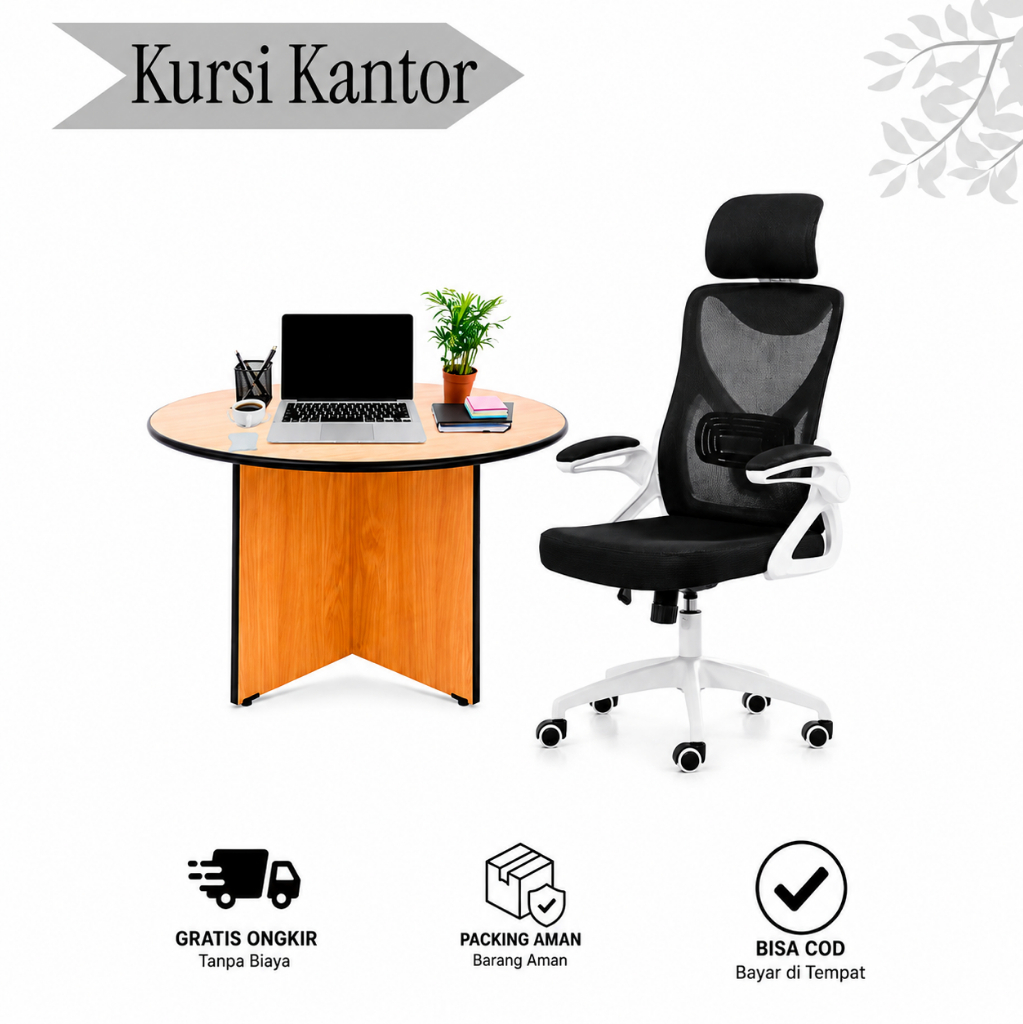 Kursi Kerja Kursi Aesthetic Kursi Kerja Kantor Kursi Gaming Kursi Kerja Informa