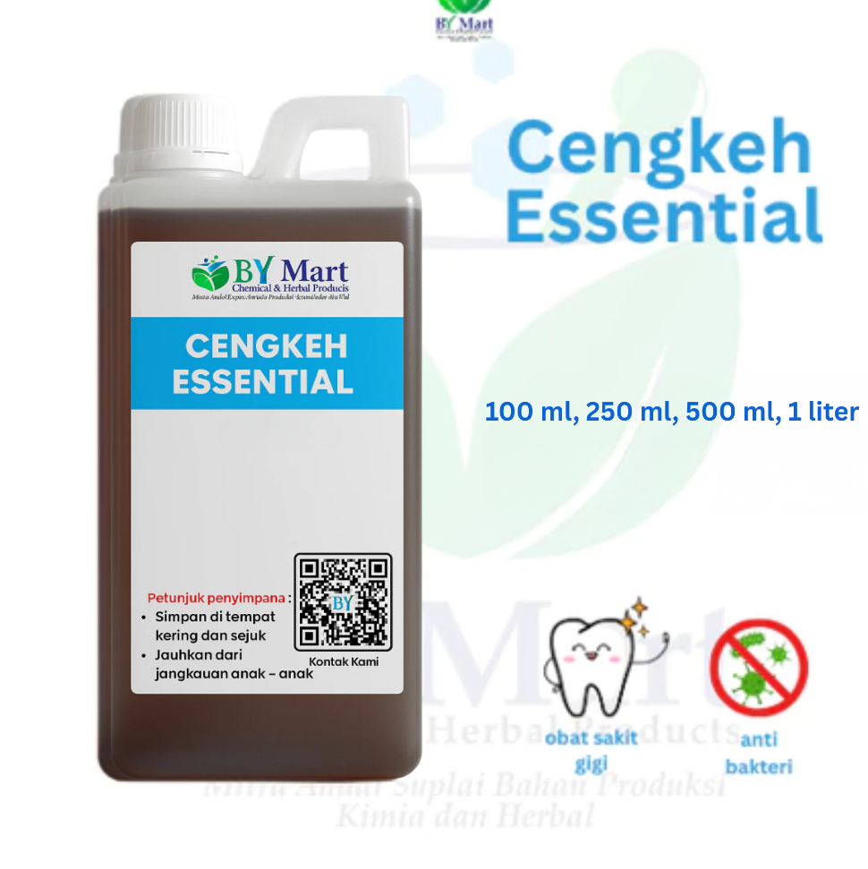 BY KIMIA & HERBAL - Minyak Cengkeh / Cengkeh essential / Clove leaf Oil