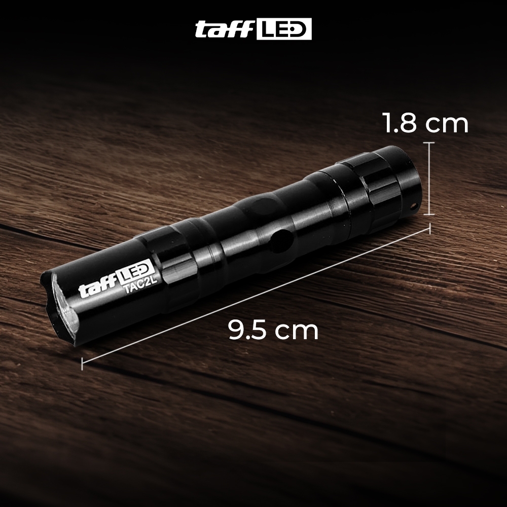 Police Senter LED Flashlight Waterproof 1W - Senter Camping - Senter Led Flashlight