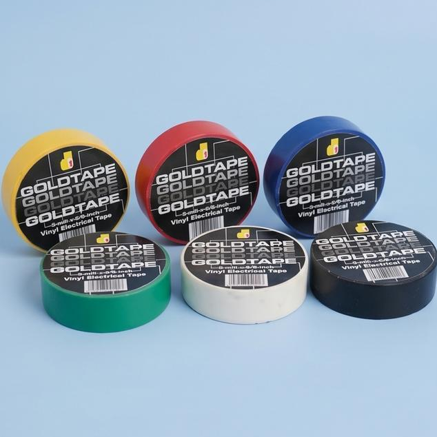 Isolasi Murah Warna Warni merk GOLDTAPE Serbaguna Merah Kuning Hitam Hijau Biru Putih Solasi Lakban 