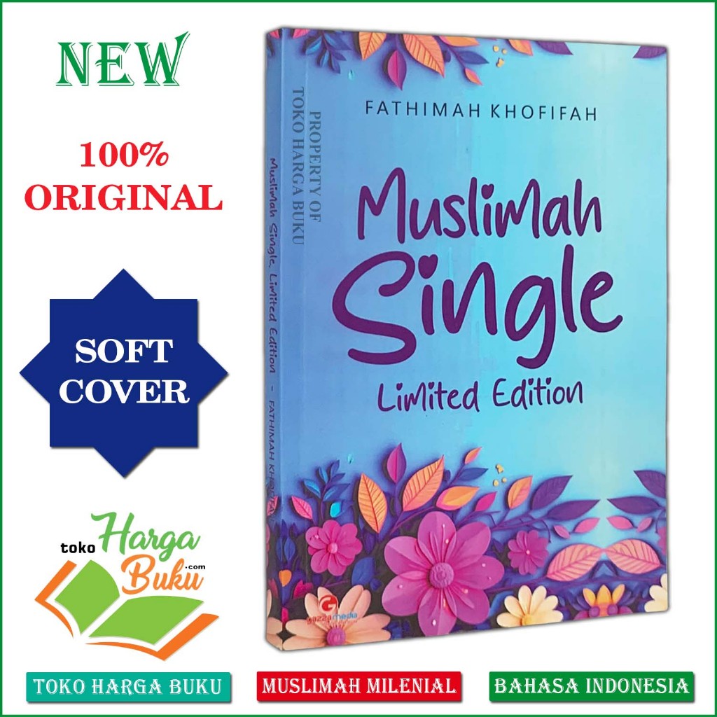 Foto Buku Muslimah Single Limited Edition ORIGINAL Bacaan Gen Milenial para Akhwat Sholihah - Gazza Media