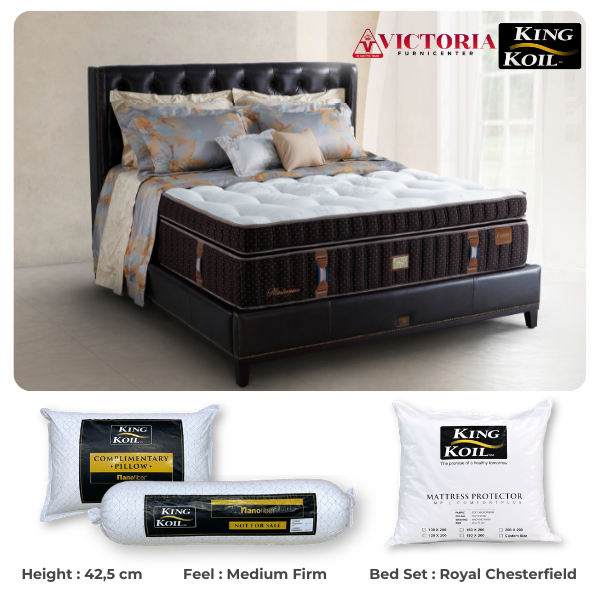 King Koil Legacy Masterpiece 200 x 200 200x200 Kasur Saja Mattres Only