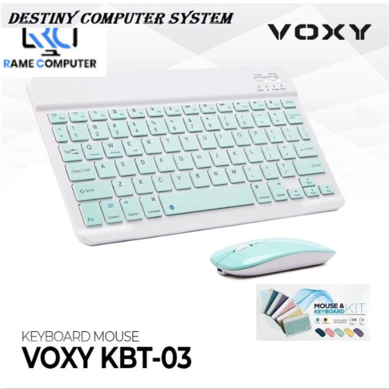 Keyboard Mini + Mouse Bluetooth Voxy KBT-03