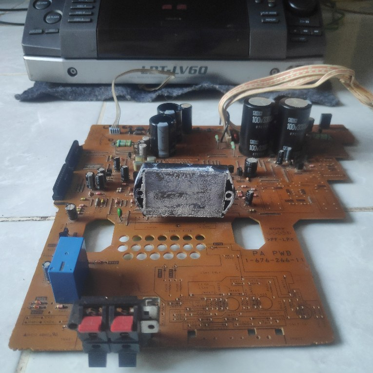 POWER KIT SONY LBT LV-60 WITH STK 412-040 ORIGINAL