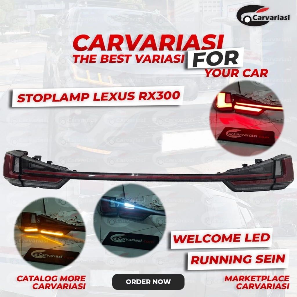 Stoplamp Lexus RX300 2016-2020 Lampu Belakang Lexus rx300 Lampu Rx300
