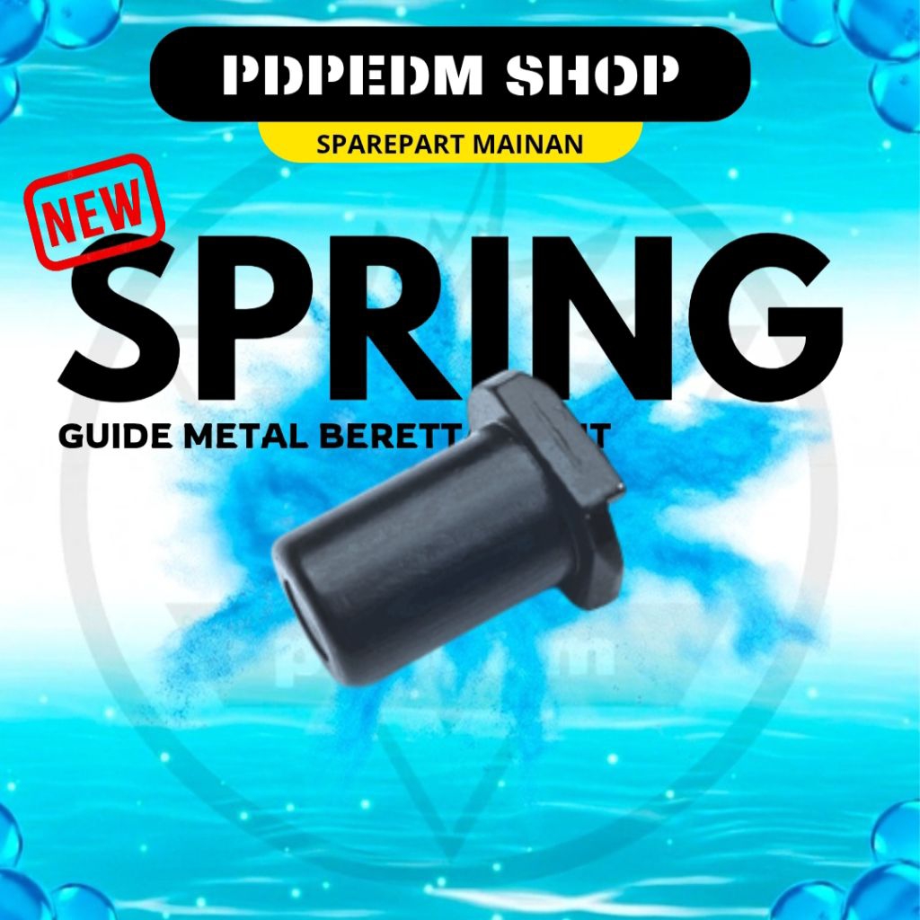 Spring Guide Metal Beretta M9 HT Sparepart Mainan Water Gel Blaster