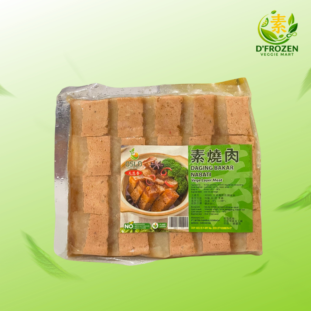 Daging Bakar Nabati/ Layer Meat Vegetarian/ Siobak Vegetarian/ Samcan Vegetarian/ Daging Lapis Veget