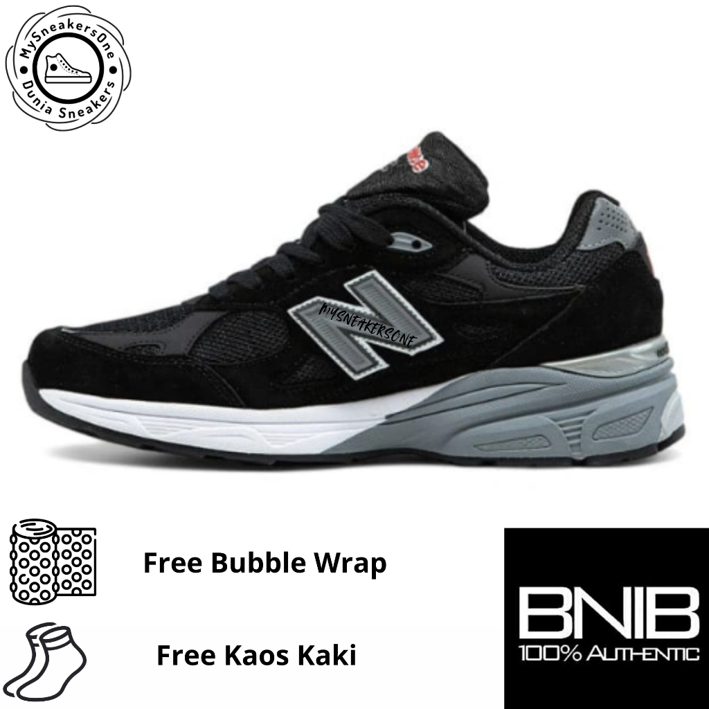 Sepatu Kasual N B 990V3 Black