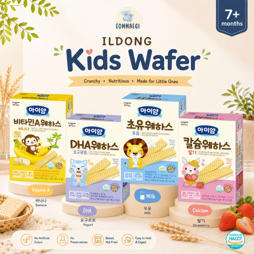 Ildong Kids Wafer / Snack Bayi / Snack Anak / Cemilan Anak