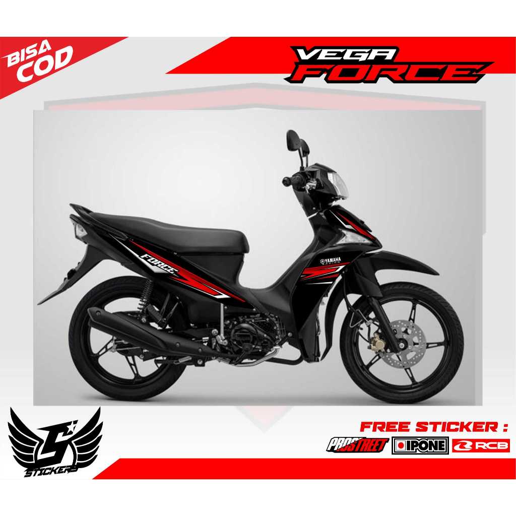 STRIPING VARIASI YAMAHA VEGA FORCE / STICKER LIST VARIASI MOTOR VEGA FORCE