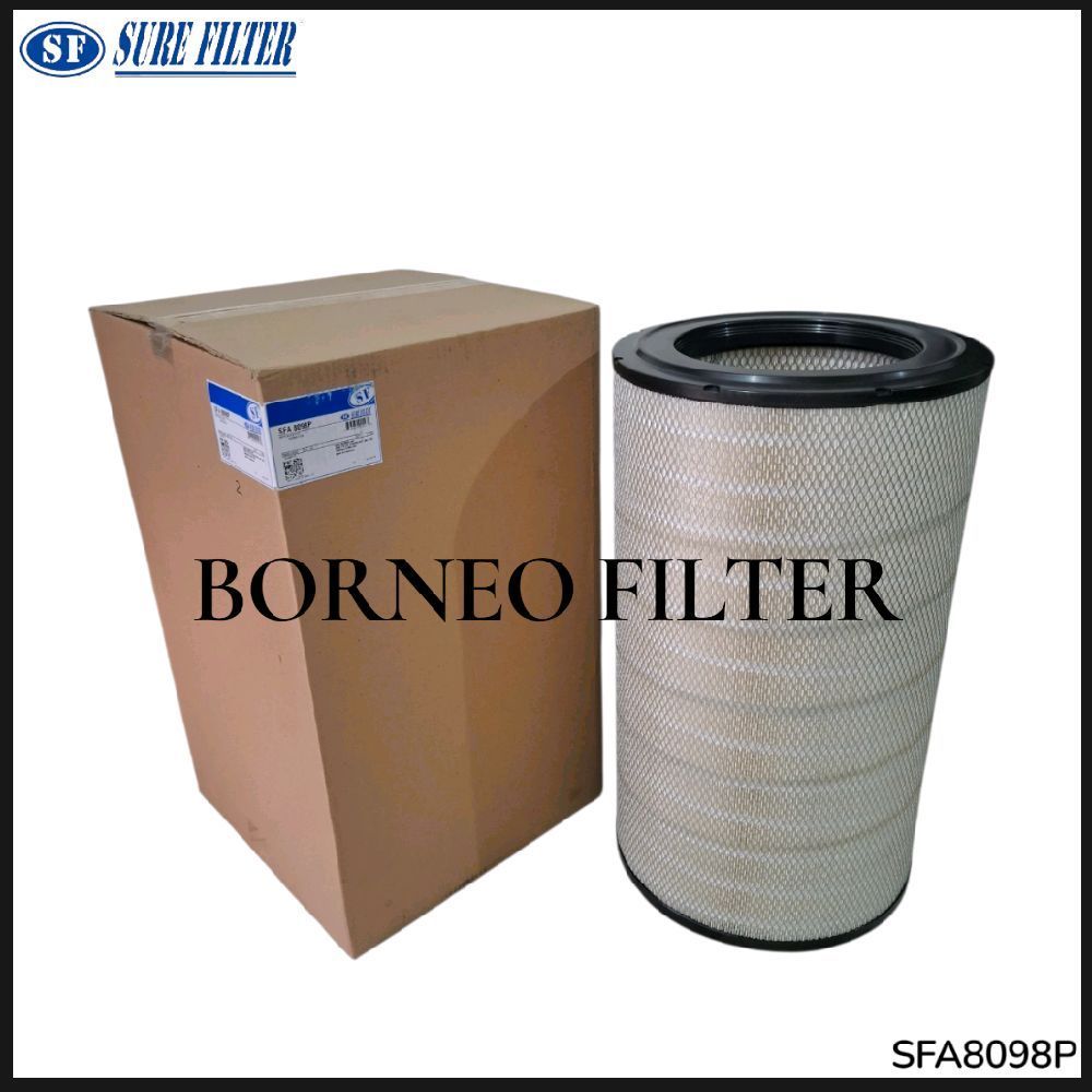 SFA8098P Sure Outer Air Filter Udara P781098 SEV551F1/4 SEV551F/4 CH11038 RS4989 AF26207 A-8686 1606