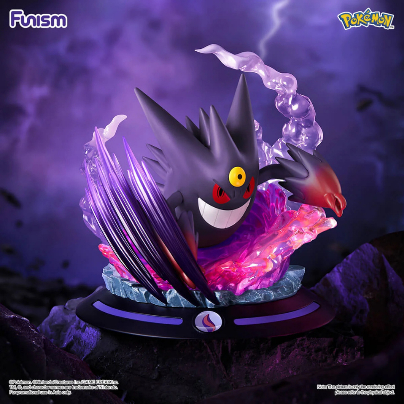 PAW | Funism Pokémon Twinkmont Series Figure Original Mega Gengar | Action Figure Mega Gengar