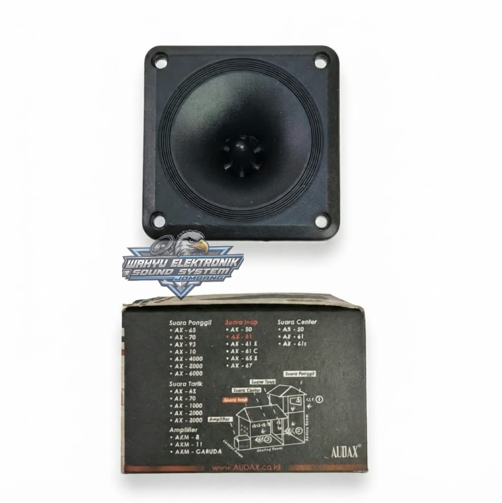 Twiter + Corong AUDAX AX-61 Tweeter Walet AX61 Original
