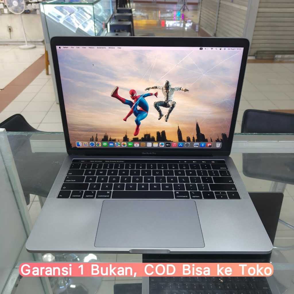 Macbook Pro 2019 13" Quad Core i7 16/512GB Touchbar Retina