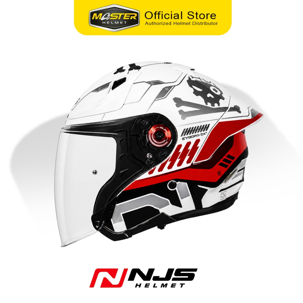 NJS NEOZ XV MOTIF MUSASHI - Helm Half Face