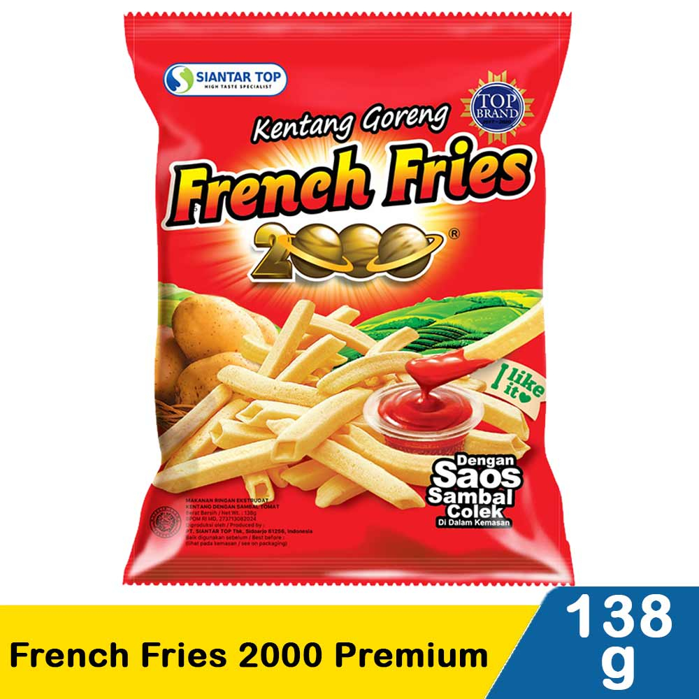 Stt French Fries 2000 Premium 138G