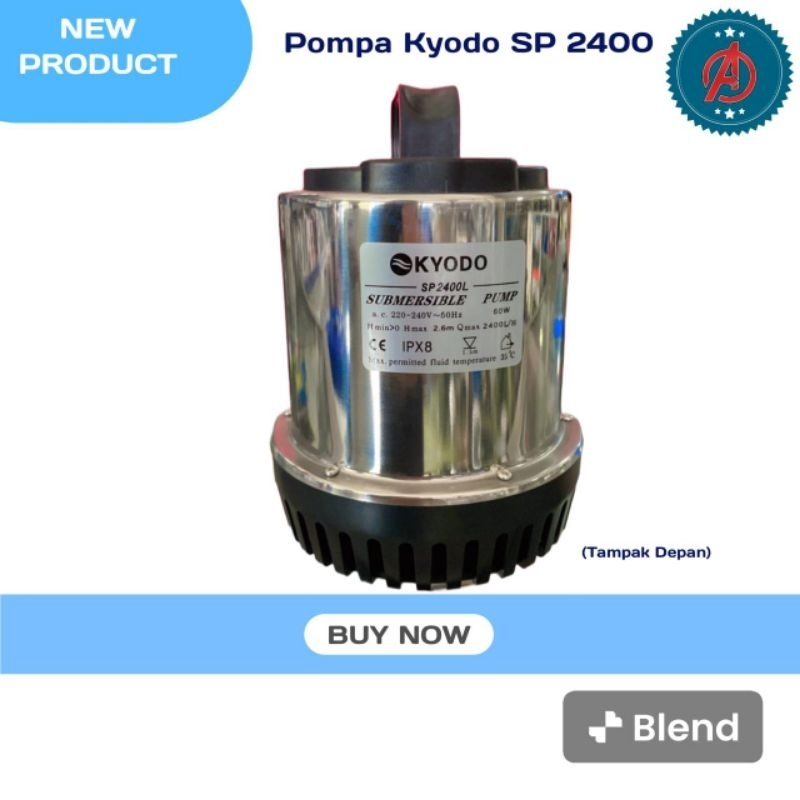Pompa Celup Kyodo SP2400L/ Pompa Air Mancur Kyodo SP2400L 60watt