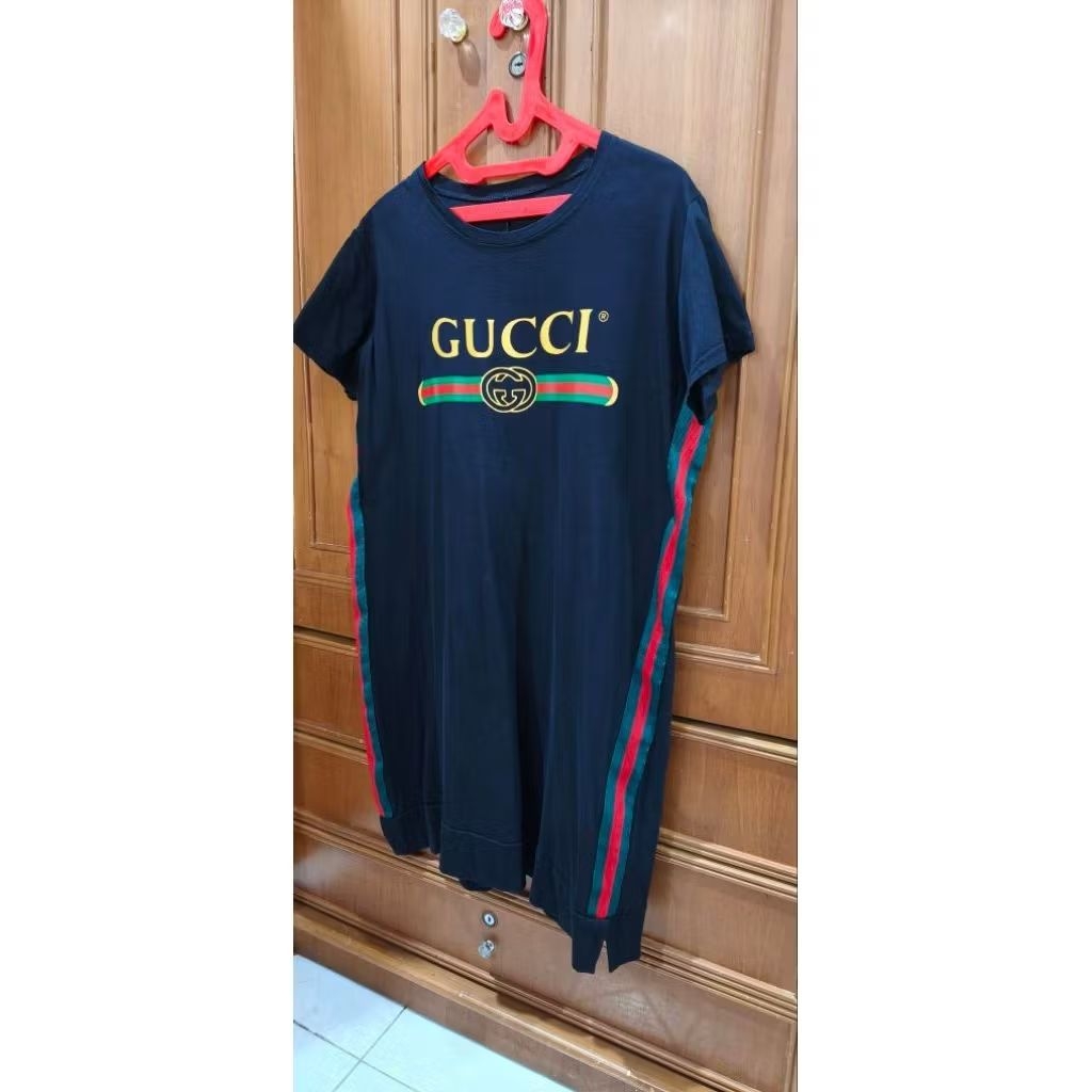 Dress Gucci hitam (Preloved)