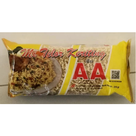 AA MIE TELOR KERITING 220GR