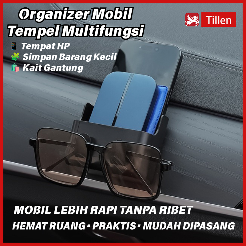 Organizer Kunci Mobil Tempel/Organizer Mobil Dengan Kait Kotak Penyimpanan/Tempat Penyimpanan Sampin