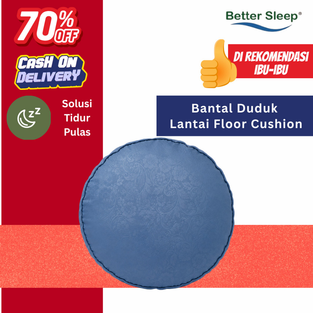 Better Sleep Bantal Duduk Lantai Floor Cushion