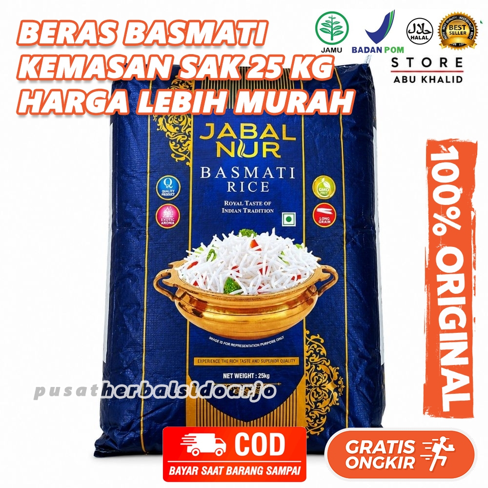 Beras Basmati 25 kg 1 Sak Best Quality Basmati Rice 25kg