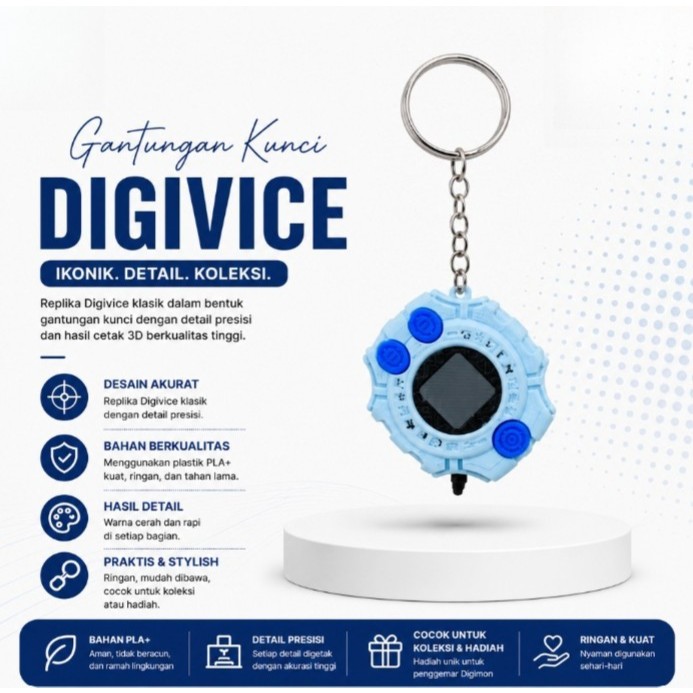 Gantungan Kunci Digivice/Keychain Anime Digimon keychain digivice murah