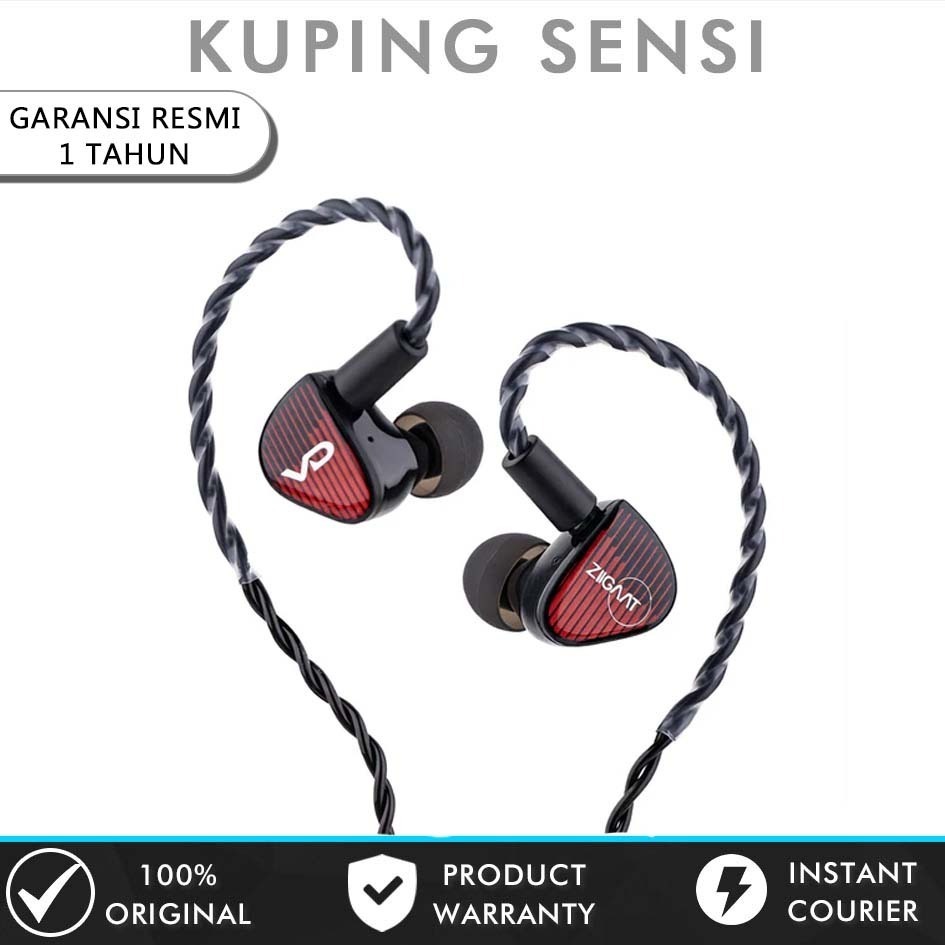 ZiiGaat x Vivir Digital RUMBA 10mm Graphene Dynamic Driver In-Ear Monitor with Balanced Tonal Signat
