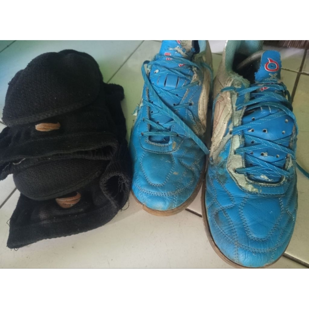 Sepatu Futsal Ortuseight jogosala x tango+Kneepad Jonas X2