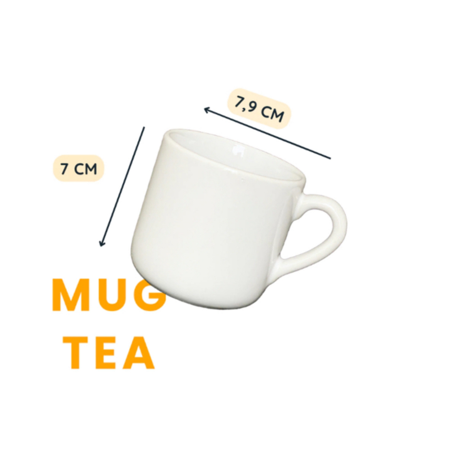 MUG TEA / MUG POLOS TEA  / MUG UNTUK CETAK / MUG POLOS SUBLIM