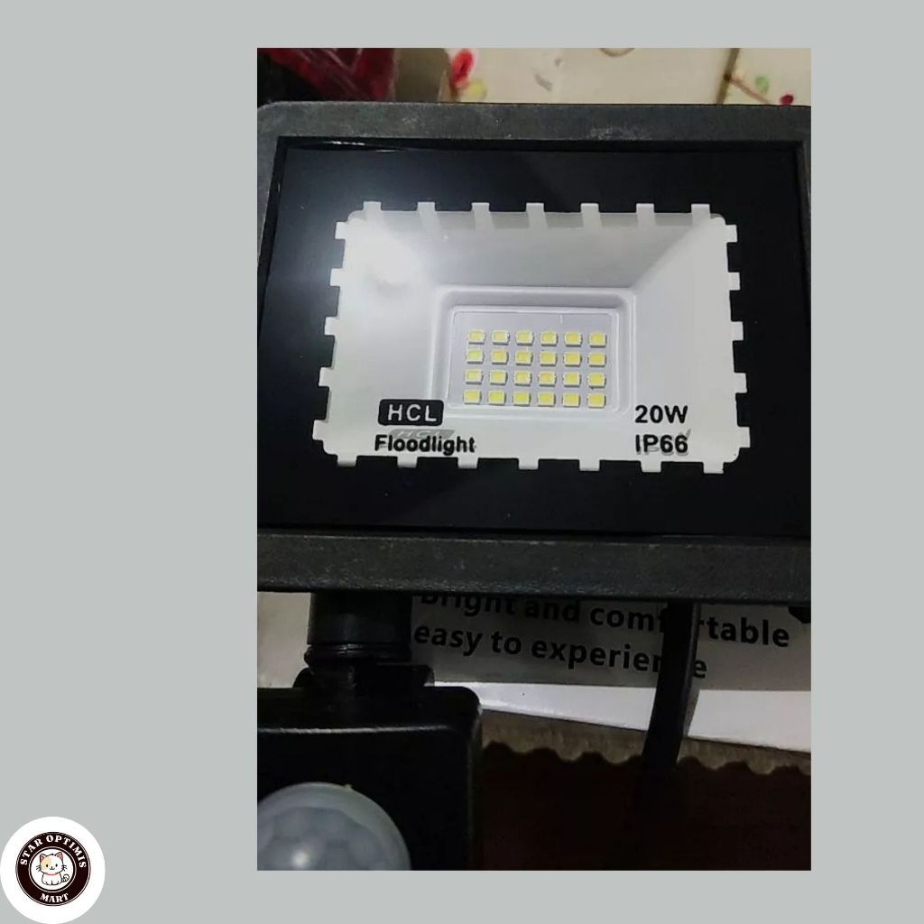 Lampu Sorot Sensor Gerak Induksi Sensor Cahaya Outdoor 220V AC Led Floodlight Induction