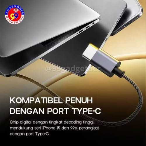 HEADSET KABEL/ EARPHONE KABEL  VIVAN Q15SC KZ TIPE C
