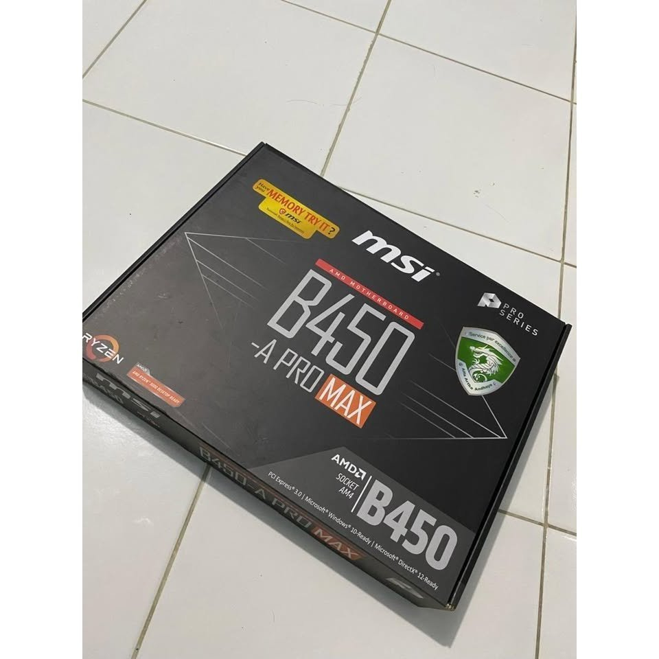 MSI B450 A PRO MAX 2ND Mobo AM4