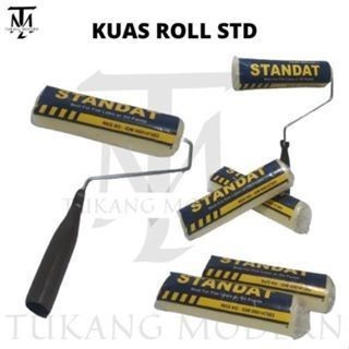 KUAS ROLL STD / KUAS ROLL CAT DINDING TEMBOK / KUAS ROLL MOTIF / KUAS ROLL CAT / KUAS ROLL PANJANG