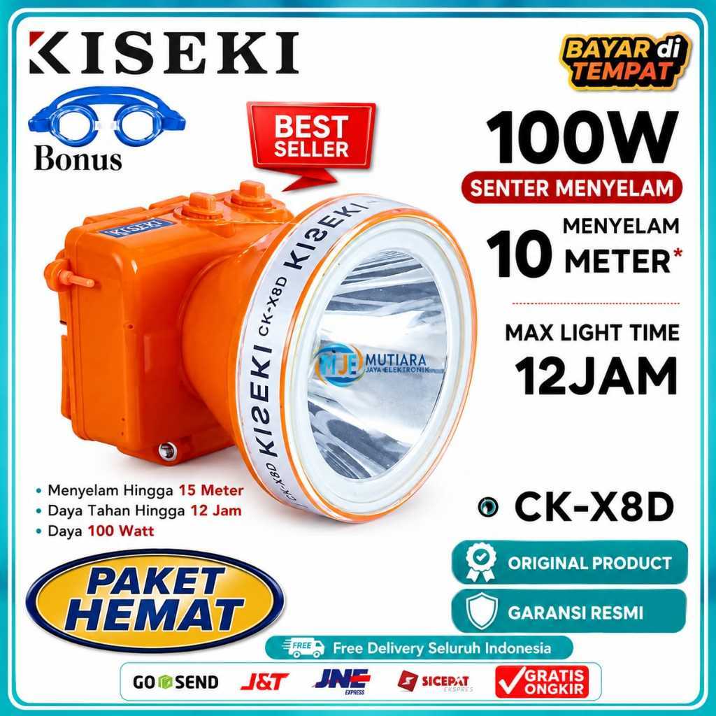COD~SENTER KEPALA KISEKI CK X8D 100WATT, SENTER HEAD KISEKI 100W, SENTER SELAM KISEKI 100WATT CK X8D