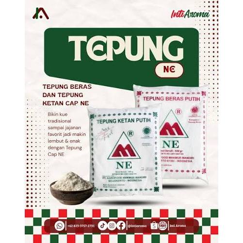 Tepung NE Tepung Beras Putih dan Ketan Cap NE