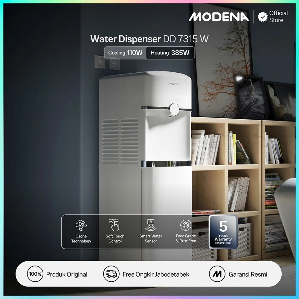 MODENA Water Dispenser - DD 7315 W / Water Dispenser MODENA DD 7315 W
