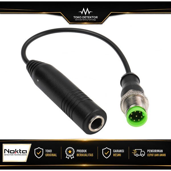 Nokta Kabel Headphone - Kabel Headphone Nokta Makro - kabel Audio Nokta - Kabel Headphone Metal Dete