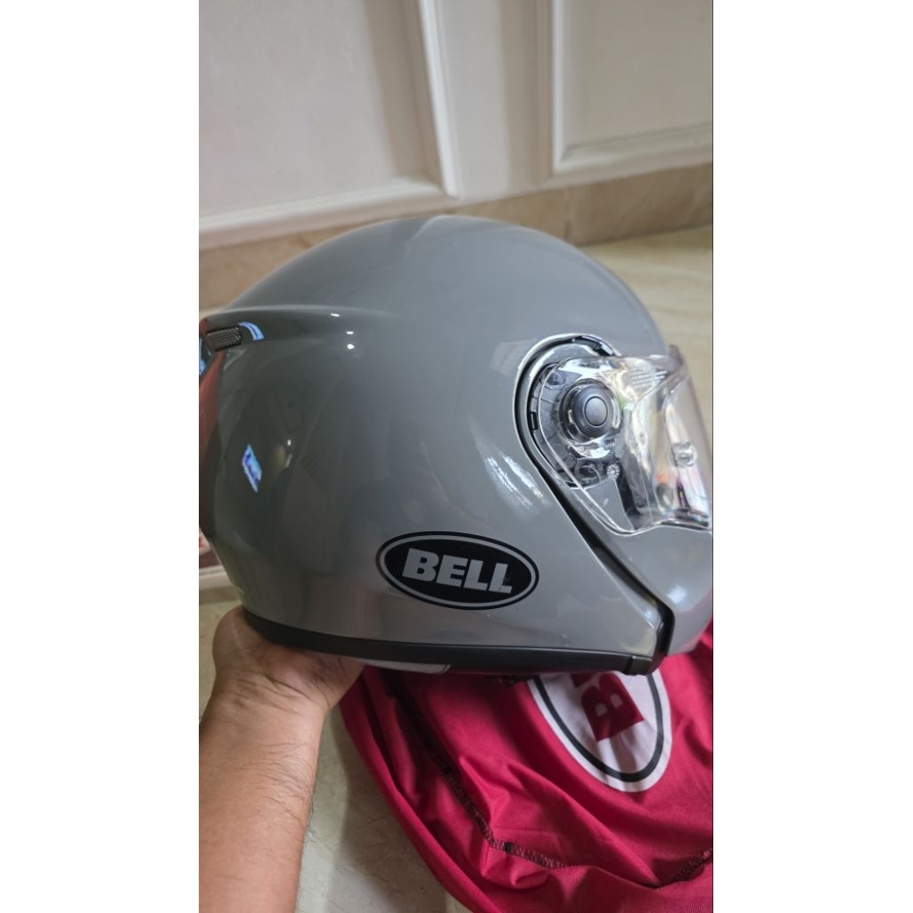 helm modular bell srt size xxl Grey glossy