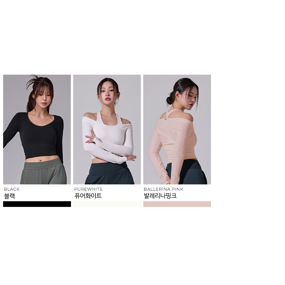 STL Korea High Crop Stretch Long Sleeve