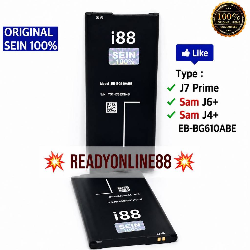 Baterai Batre Battery Sam sung galaxy J7 prime / J4+ J6+ Battery J4 plus J6 plus Original