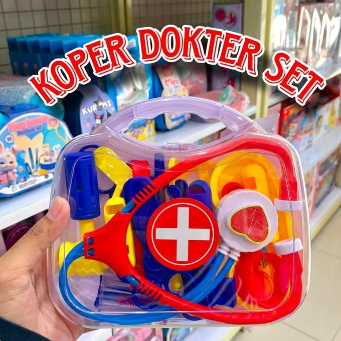 MAINAN KOPER PORTABLE DOKTER SET 867-5 PANDATOYS SEMARANG